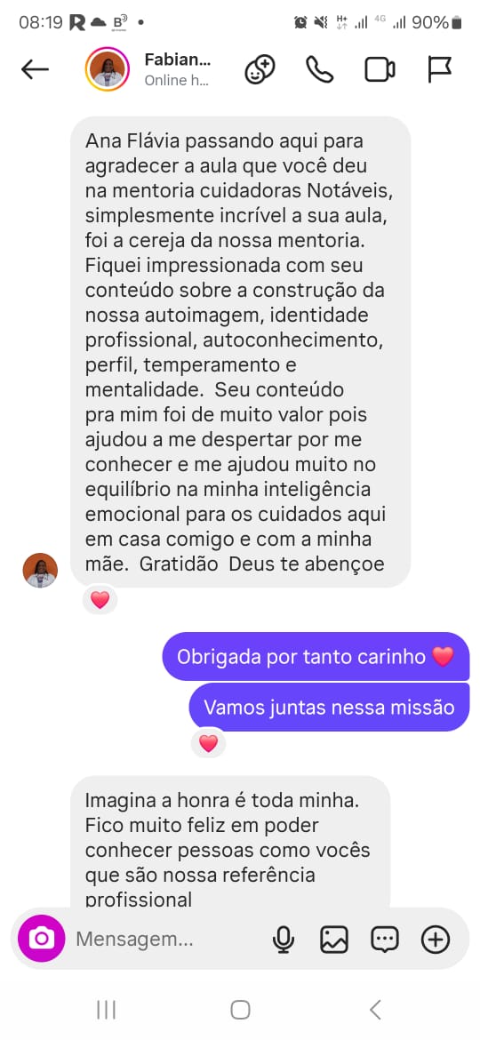 Depoimento da aula na Mentoria Notáveis